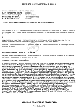 (SHESSMAR) x SINDICATO DOS TRABALHADORES