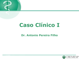 Caso Clinico I - Dr. Antonio Pereira