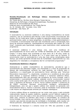 MATERIAL DE APOIO CASO CLÍNICO 33 Revisão/Atualização em
