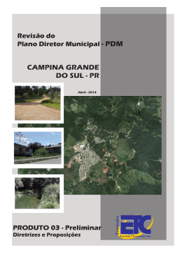 CAMPINA GRANDE DO SUL - PR - Prefeitura Municipal de