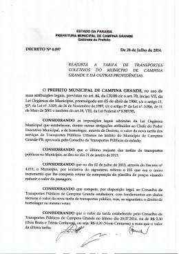 DECRETO NQ4.097 o PREFEITO MUNICIPAL DE