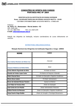 Estrutura Organizacional 2009/2