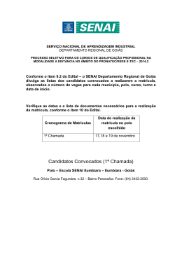 Escola SENAI Itumbiara