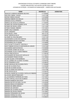 Estudantes de Graduação