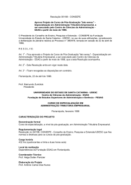 001 - Secretaria dos Conselhos Superiores