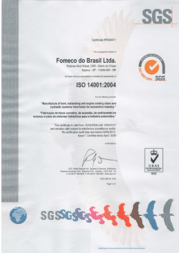 Fomeco do Brasil Ltda.