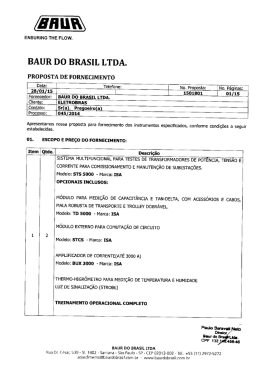 BAUR DO BRASIL LTDA.