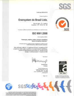 Enersystem do Brasil Ltda.