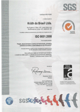 Kr&uuml;th do Brasil Ltda.