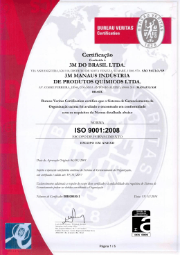 ISO9001 - Corporativo - Inmetro