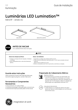 Luminárias LED Lumination™ Série BT – versão UL