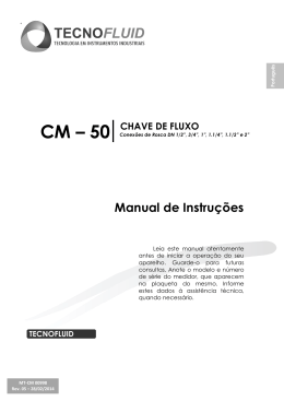 CM – 50 - Tecnofluid