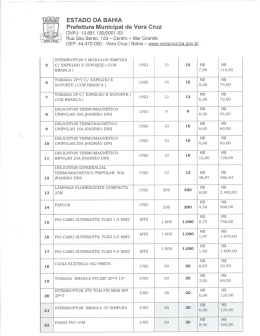 Ata de Registro de Pre&ccedil;o - Processo Administrativo N&ordm; 0168/2015