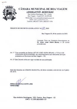 Visualizar PDF - Câmara Municipal de Boa Viagem