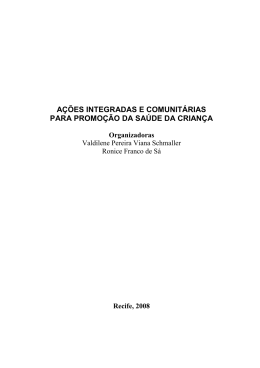 A&ccedil;&otilde;es Integradas - Universidade Federal de Pernambuco