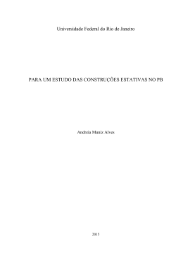 Fa&ccedil;a o da vers&atilde;o em PDF - Faculdade de Letras