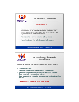 Ar Condicionado e Refrigera&ccedil;&atilde;o Ar Condicionado e Refrigera&ccedil;&atilde;o