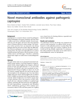 Novel monoclonal antibodies against pathogenic