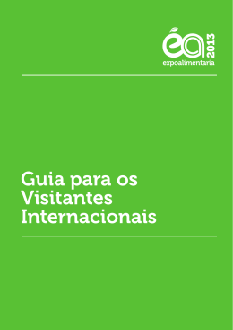 1. Localiza&ccedil;&atilde;o da Feira