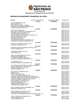 VENCIMENTO TRIMESTRAL DE LETPP-16-06-11