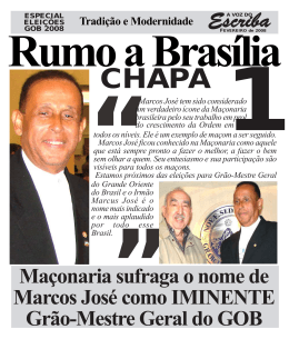 ESCRIBA JULHO 2006 - A&ccedil;&atilde;o Ma&ccedil;&ocirc;nica Internacional