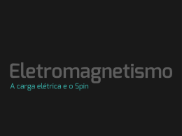 A carga el&eacute;trica e o Spin - Universidade de S&atilde;o Paulo