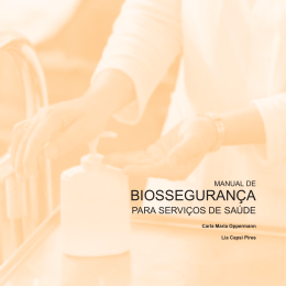 Manual de Biossegurança CGVS/SMS/2003