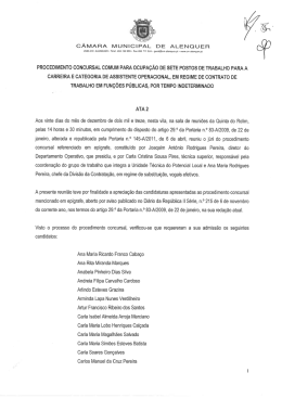 CÂMARA MUNICIPAL DE ALENQUER