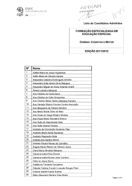 Candidatos Admitidos FE