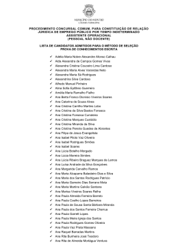procedimento concursal comum, para constitui&ccedil;&atilde;o de rela&ccedil;&atilde;o