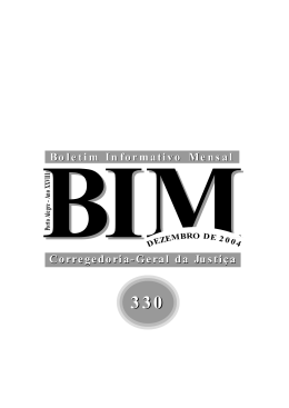 Edi&ccedil;&atilde;o n&ordm; 330 - Tribunal de Justi&ccedil;a do Estado do Rio Grande do Sul