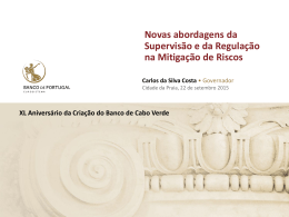 Apresentação do Governador do Banco de Portugal, Carlos da Silva