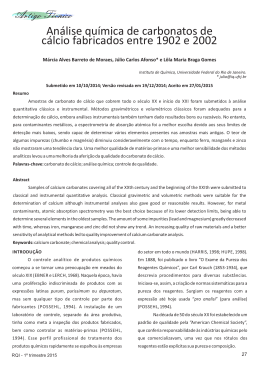 Artigo T&eacute;cnico