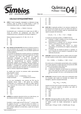 Qu&iacute;mica - Col&eacute;gio e Curso Simbios