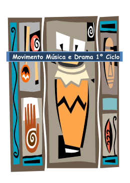 Movimento M&uacute;sica e Drama 1&ordm; Ciclo do Ensino B&aacute;sico