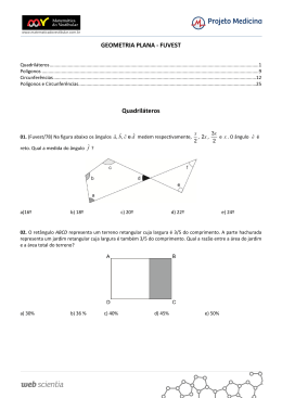 Geometria Plana 2 - Projeto Medicina