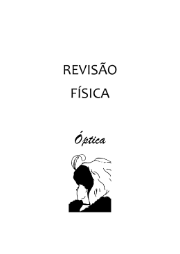 revisão 3º ano 2014 – óptica - Professora Renata Quartieri