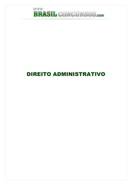 Apostila Direito Administrativo - Jurisite