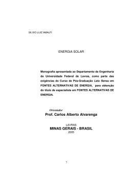 Prof. Carlos Alberto Alvarenga MINAS GERAIS - BRASIL