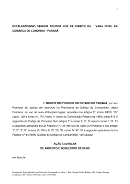 A&ccedil;&atilde;o - Minist&eacute;rio P&uacute;blico do Paran&aacute;