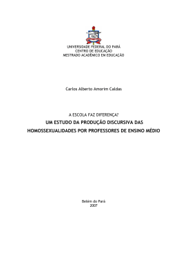 Combate à Homofobia nas Escolas