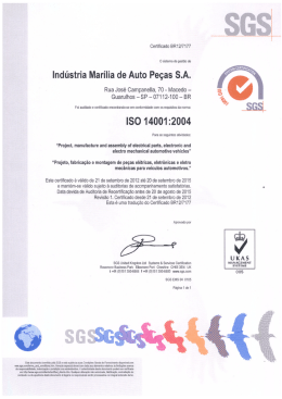 Ind&uacute;stria Mar&iacute;lia de Auto Pe&ccedil;as S.A.