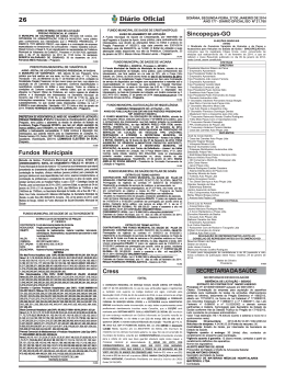 Di&aacute;rio Oficial