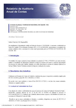 An&aacute;lise Gerencial - Controladoria