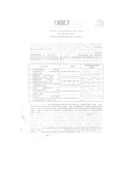 ata de julgamento n&ordm; 2/12