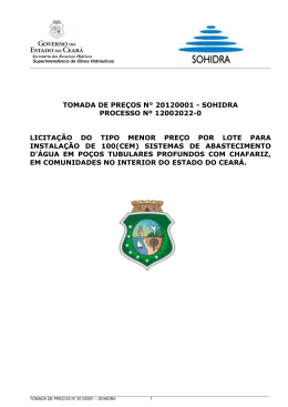 edital de tomada de pre&ccedil;os n&deg; __/ 2010 - sohidra