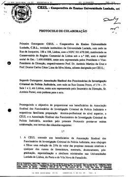 Protocolo - ASFIC/PJ