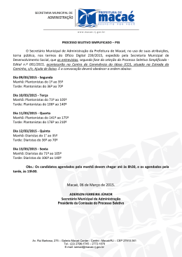 Dia e Local - PSS Desen. Social