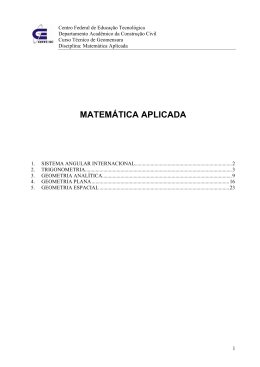 MATEMÁTICA APLICADA