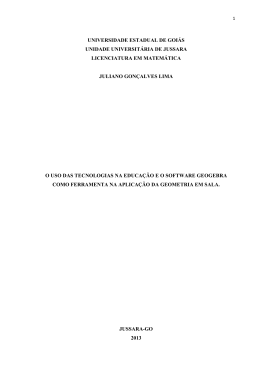 UNIVERSIDADE ESTADUAL DE GOIÁS UNIDADE